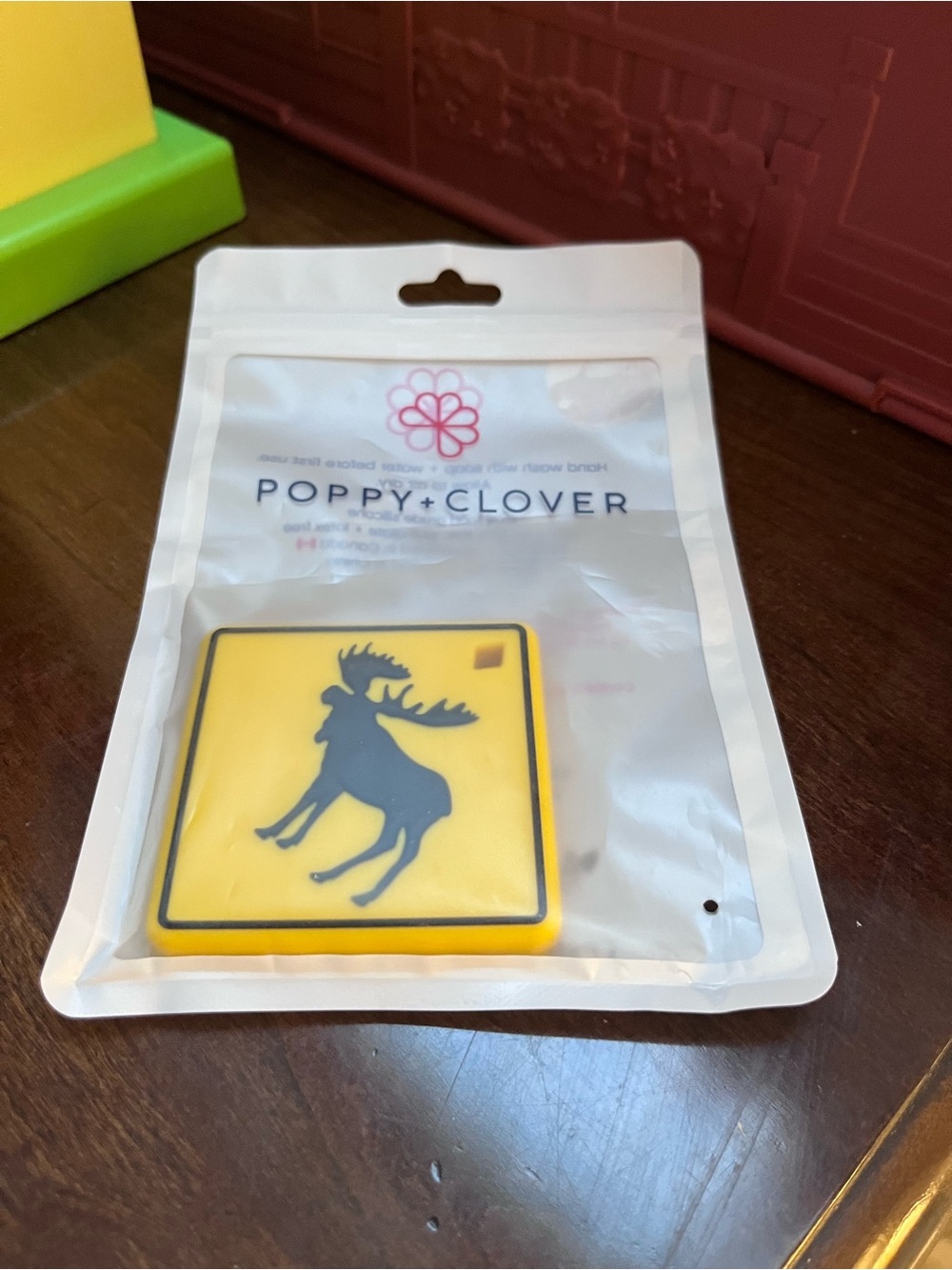 Moose baby teether new with tags